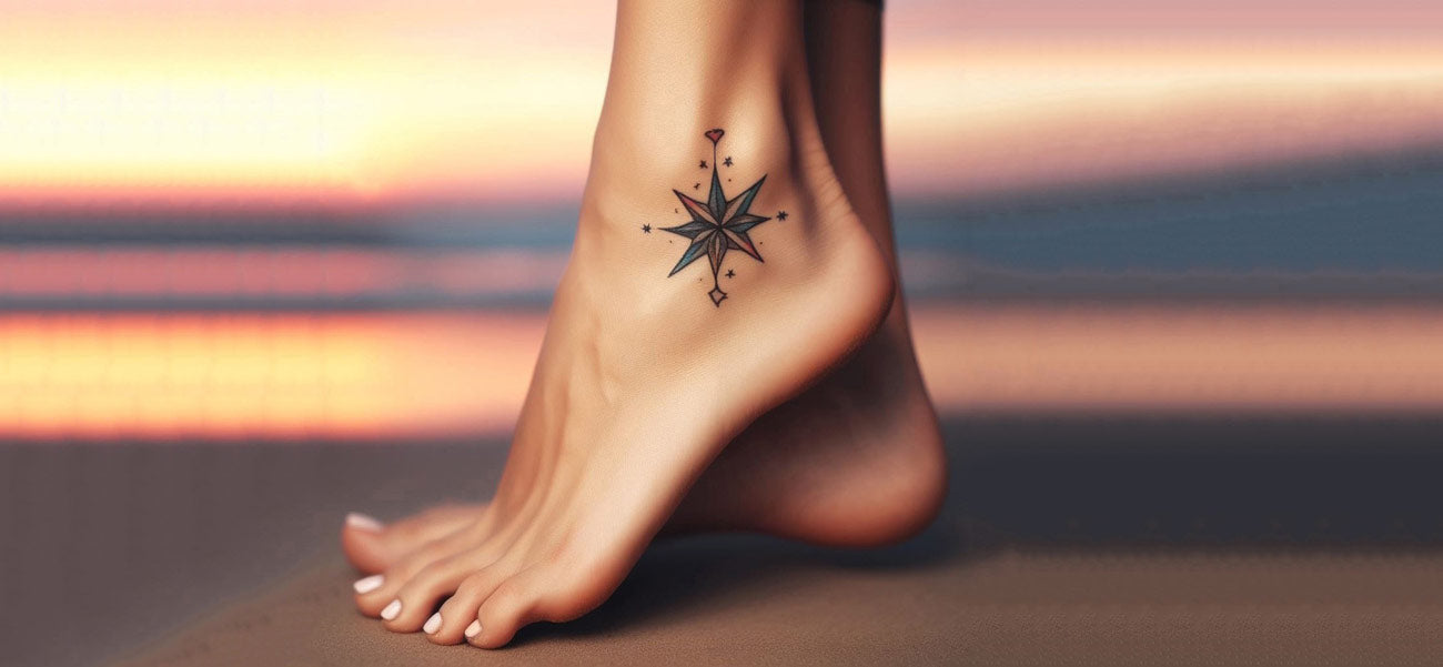 Flower tattoo on leg . . . Tattoo... - Dixys tattoo mehsana | Facebook